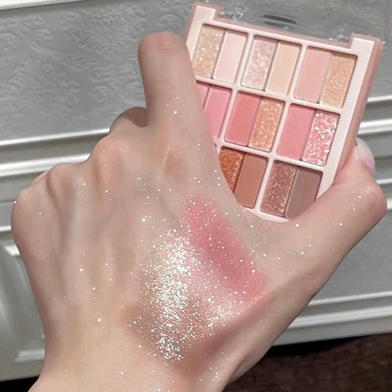 Dikalu New 18 Color Eye Shadow Plate Multiple Colors Pearly Matte Glitter Eyeshadow Shiny Eye Shadow Cosmetics Eye MakeupCL240812