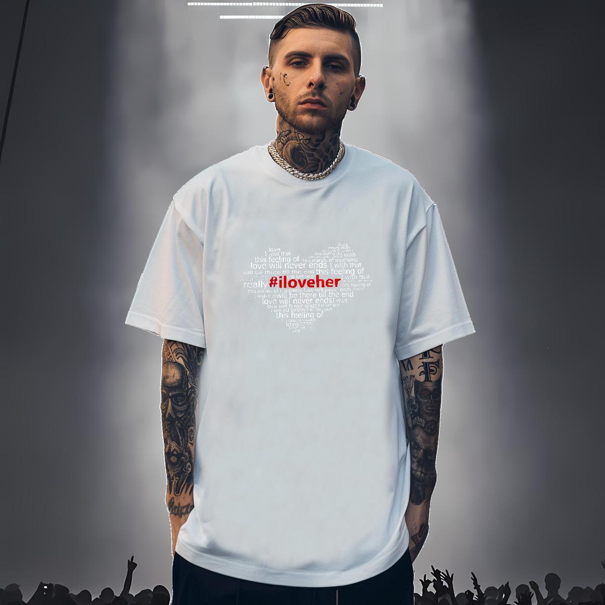 Wholesale Men Tees letter 230g Cotton Street Casual Breathable Short Sleeve T-Shirts Floral Print Factory Direct Wear