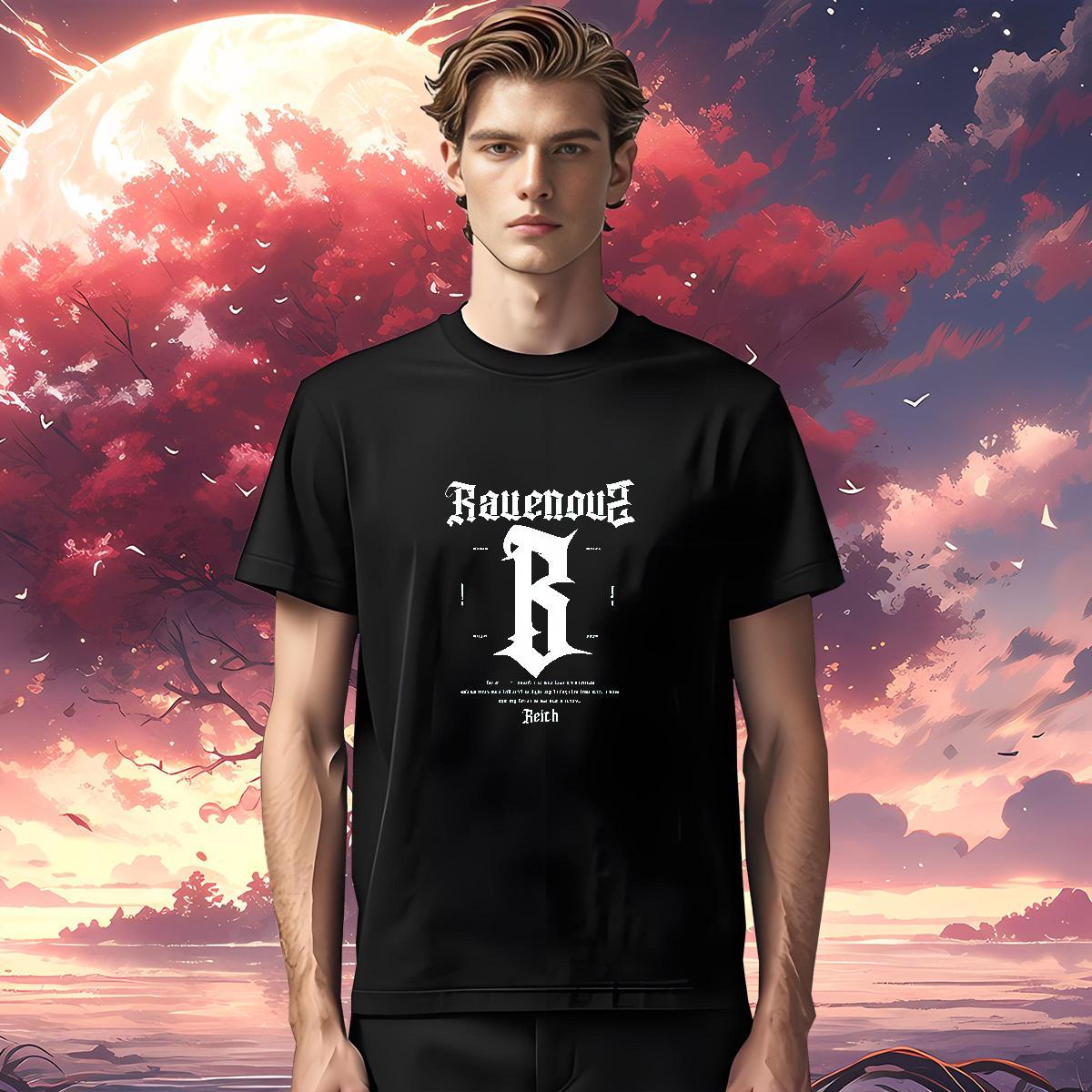 DIY Customized 230g 100% Cotton T Shirts Men letter Spring Summer Tshirts Tops Tees Breathable Short Sleeve Soft Plus Size Custom