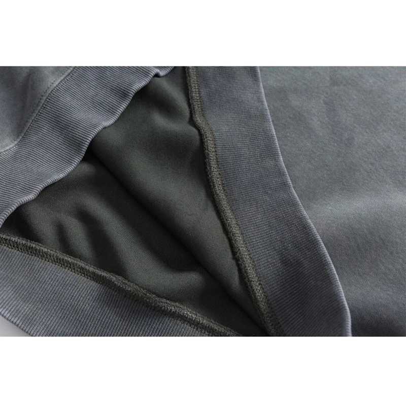 NXXTRESS 400 Grams Cotton Vintage batik Hoodie Men Spring and Autumn Tops Lambswool Fleece Fashion Womens O-Neck SweatshirtXJ240812