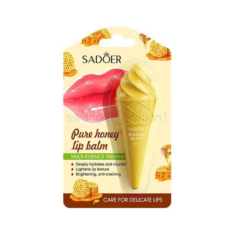 SADOER Avocado Moisturizing Lip Balm Honey Strawberry Anti Chap Lipstick Hydrating Repair Nourishing Lips Skin Care ProductsXJ240812