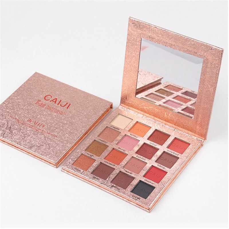 Fashion Charming Glitter Eyeshadow 16 Color Palette Make up Palette Matte Shimmer Pigmented Eye Shadow PowderCL240812