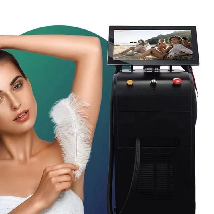 Hot ice diode Laser 755 808 1064nm Platinum Titanium 808nm hair removal alexandrite Laser Hair Removal Machine