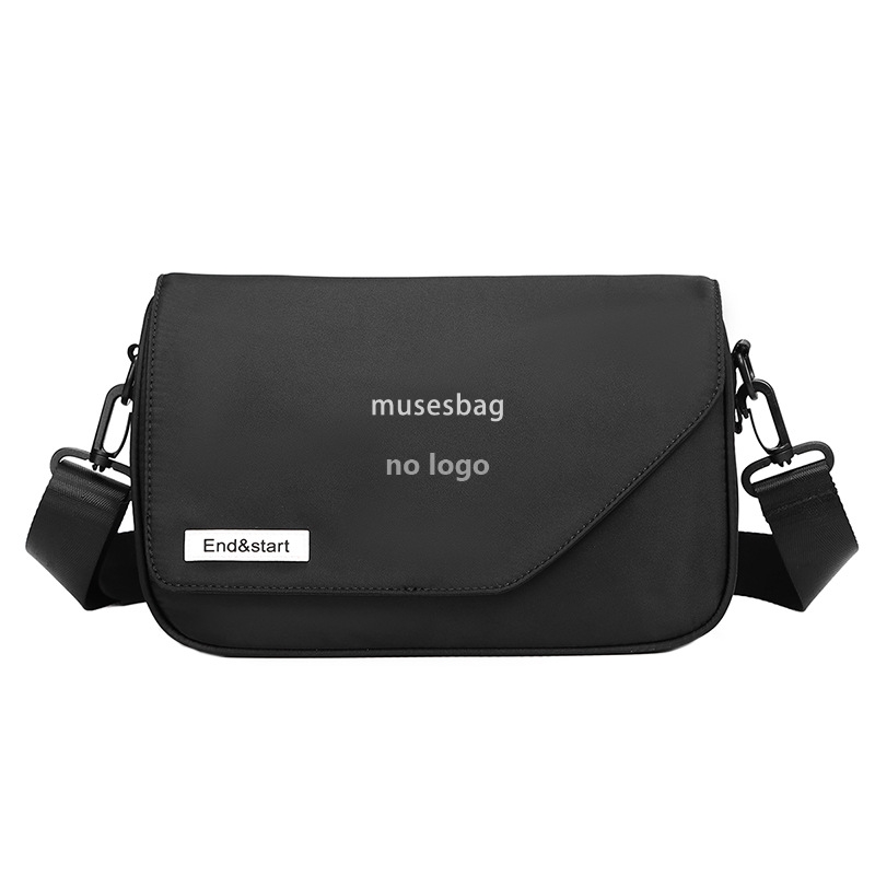 Crossbody bag Fashion brand new men's niche shoulder bag Leisure commuter crossbody bag College class backpack messenger bag