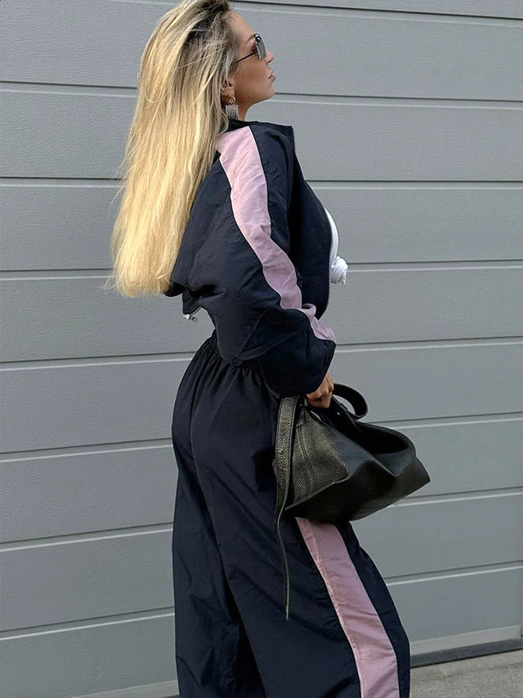 Aynaray Women Autumn Winter Tracksuit Pant Set Suits Outfits Long Sleeve 2 Two Piece Matching Set Female 240812