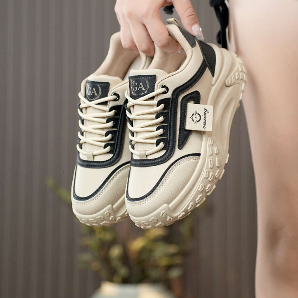 Ddmysports Sports Korean Version New Summer Student Sports Anti Slip Breathable Mesh Height Increasing Casual Dad Shoes Outdoor Shoes