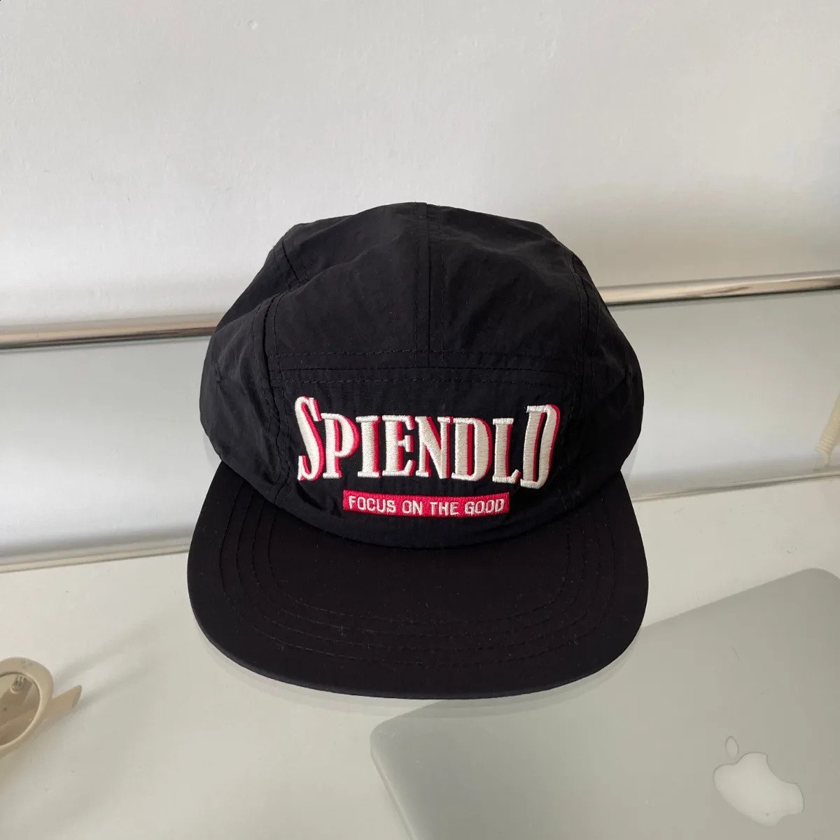 Summer quick drying hat 5panel baseball cap suitable for men women Cobra snap flat brick truck outdoor breathable sports 240812
