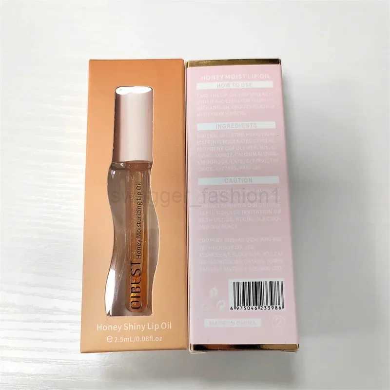 Honey Shiny Lip Oil Moisturizing Anti-dry Lip Balm Easy To Carry Anti-cracking Water Gloss Hydrating Lipstick Lip Care CosmeticsXJ240812