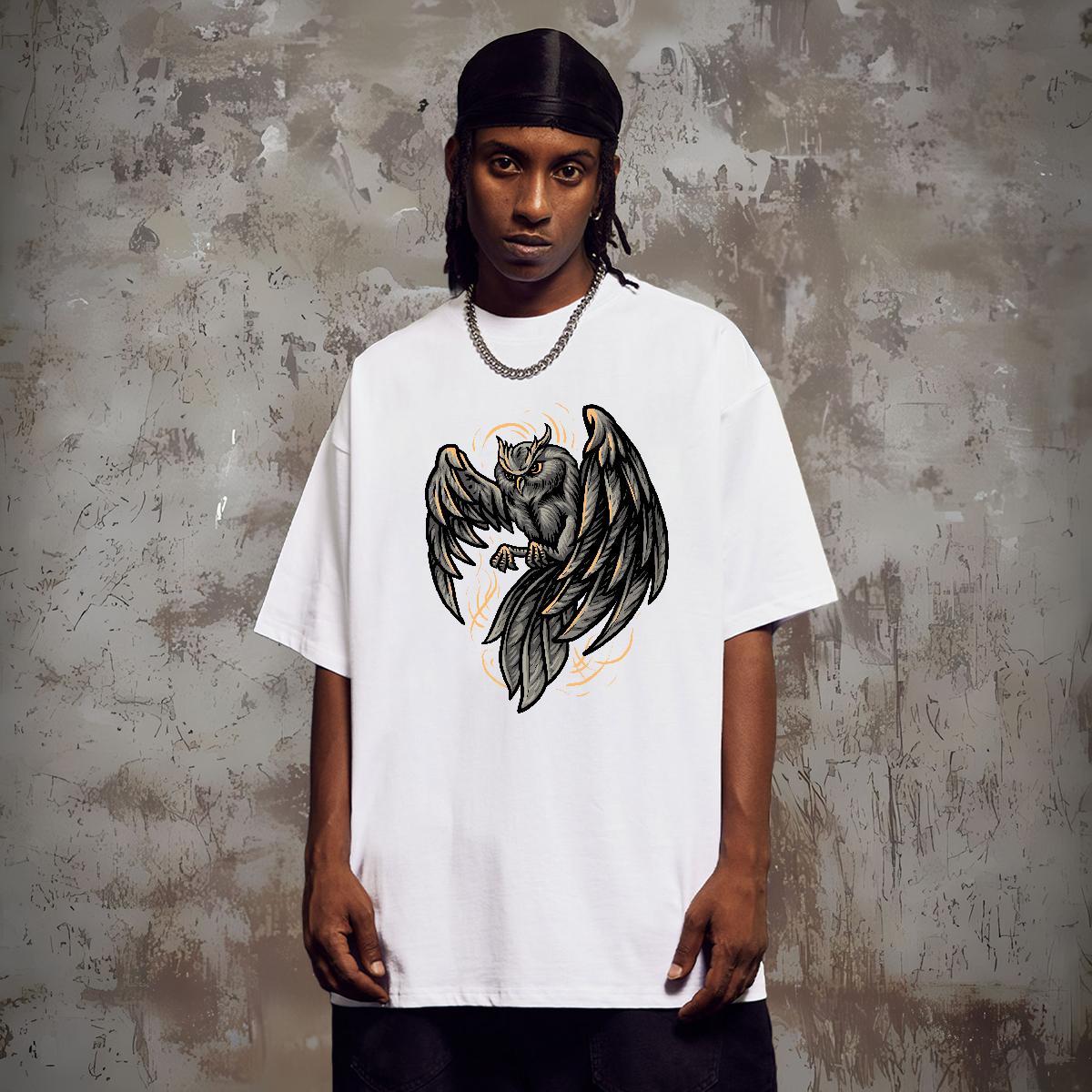 High Quality T Shirts Men cool Breathable Crew Neck Hip Hop Black Oversized 230g Pure Cotton Men Tees New Arrival Top Tees