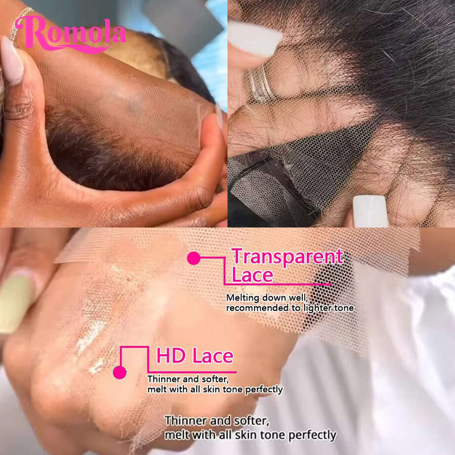Highlight Human Hair Deep Frontal Wig 13X6 Hd Lace Front Remy Brazilian On Sale 13X4 Water Wave Curly Wigs