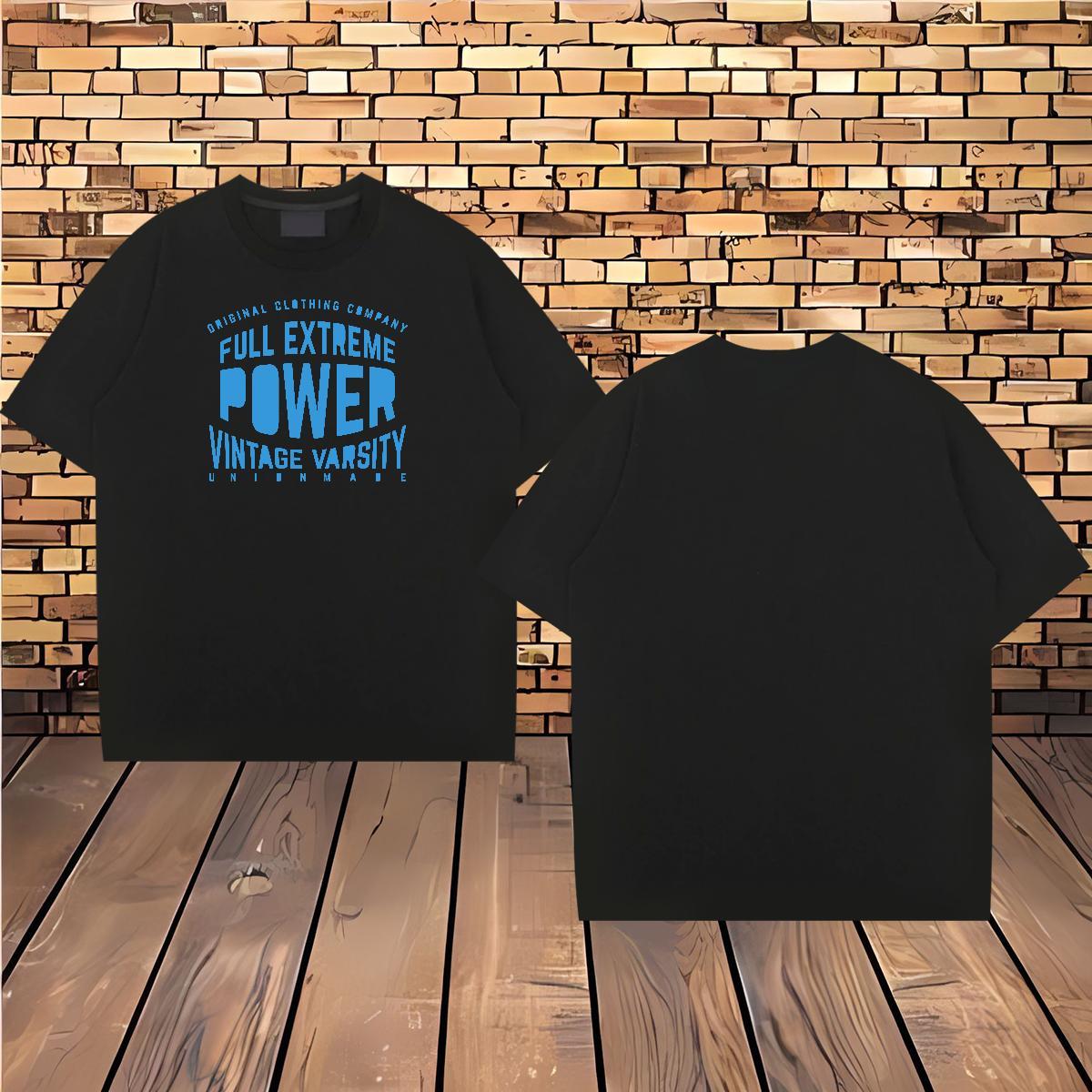 Factory Direct T shirt letter Tees Shirts 100% Cotton 230g High Street Hip Hop Cool Design Customized Print Short Sleeve Soft Men Tops Tees