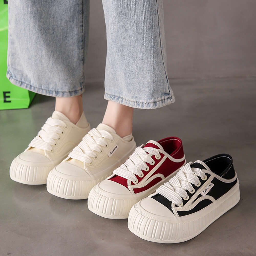 Ddmysports Canvas Summer Ins Korean Edition New Versatile Student Pair Wearing Casual Board Shoes For Women TP Outdoor shoes