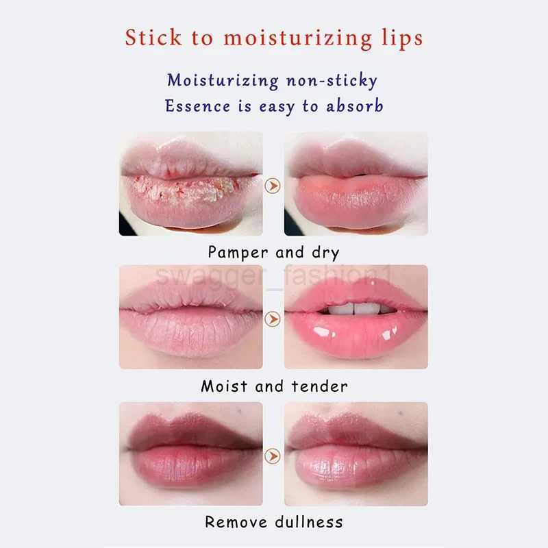 Remove Dark Lighten Lip Balm Exfoliating Dead Skin Anti-Crack Fade Lip Line Moisturizing Brighten Repair Lip Care ProductsXJ240812