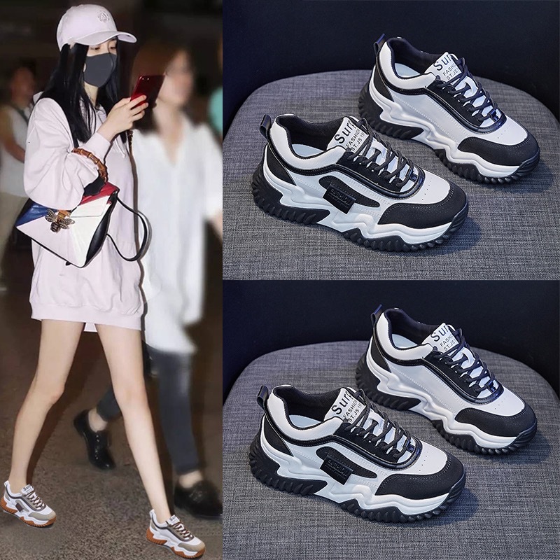 Ddmysports Forrest Gump Women S Spring And Autumn New Versatile Fashion Thick Sole Casual Sports Dad Shoes Outdoor