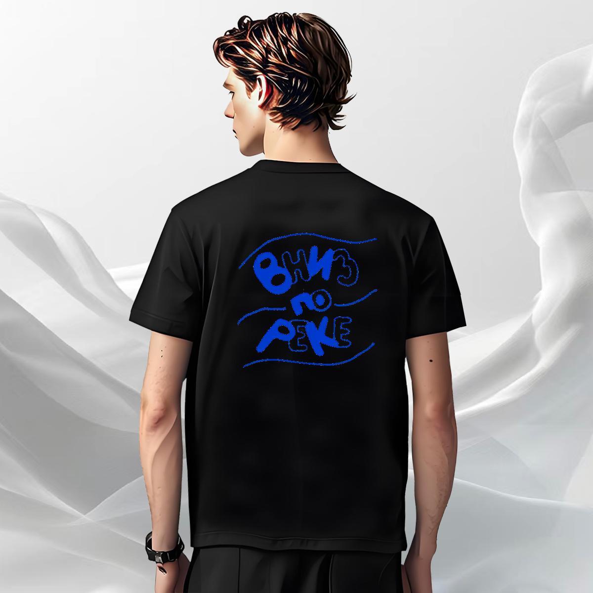 New Arrival T-Shirts for Men letter Clothes 230g 100% Cotton Summer Casual Designer Custom Print Plus Size Crew Neck Breathable Tshirt for Man Woman
