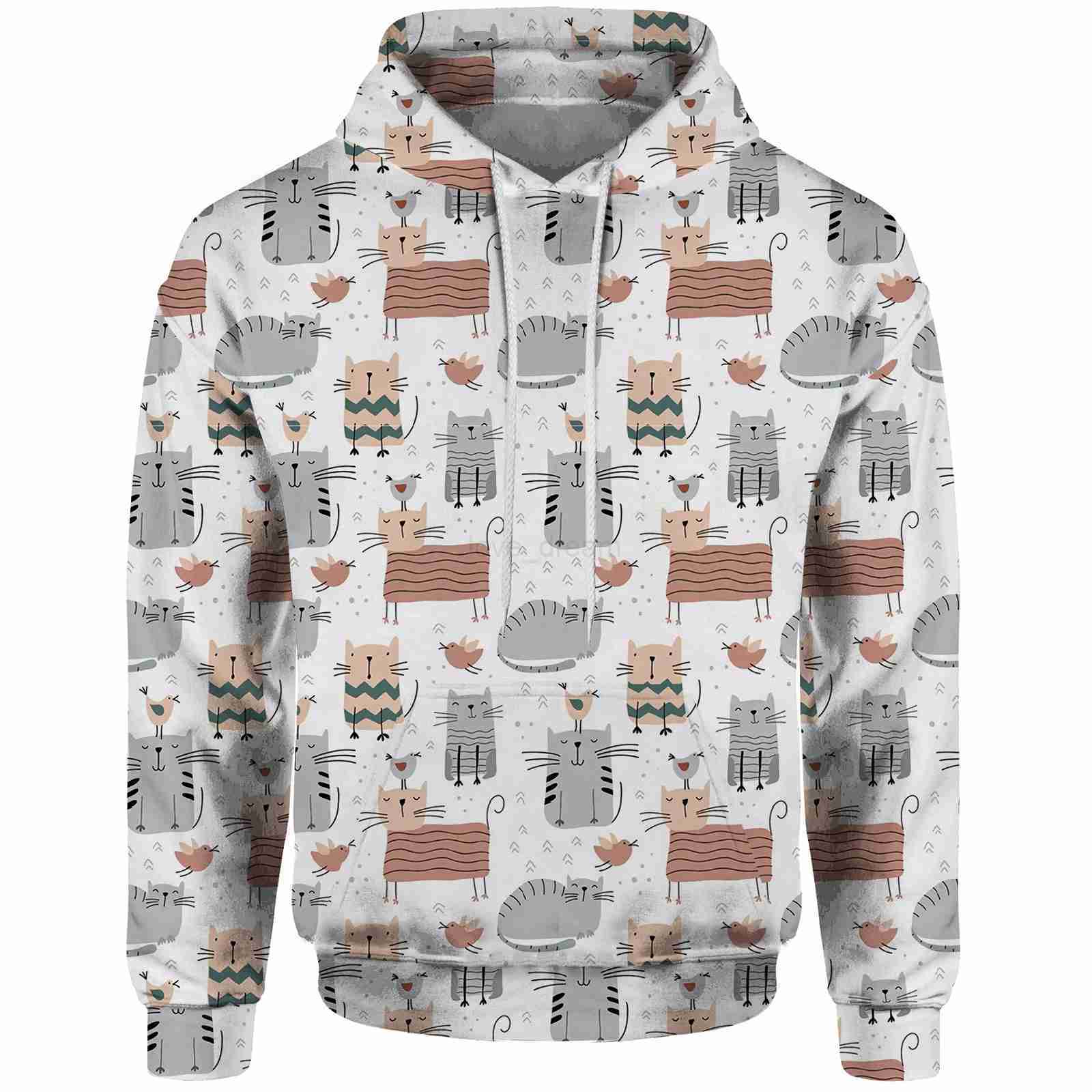 Cartoon Dinosaur Sweatshirt Hooded Sweatshirt With 3D Digital Printing Comfortable and Cute Official Website Y2k HoodiesXJ240812