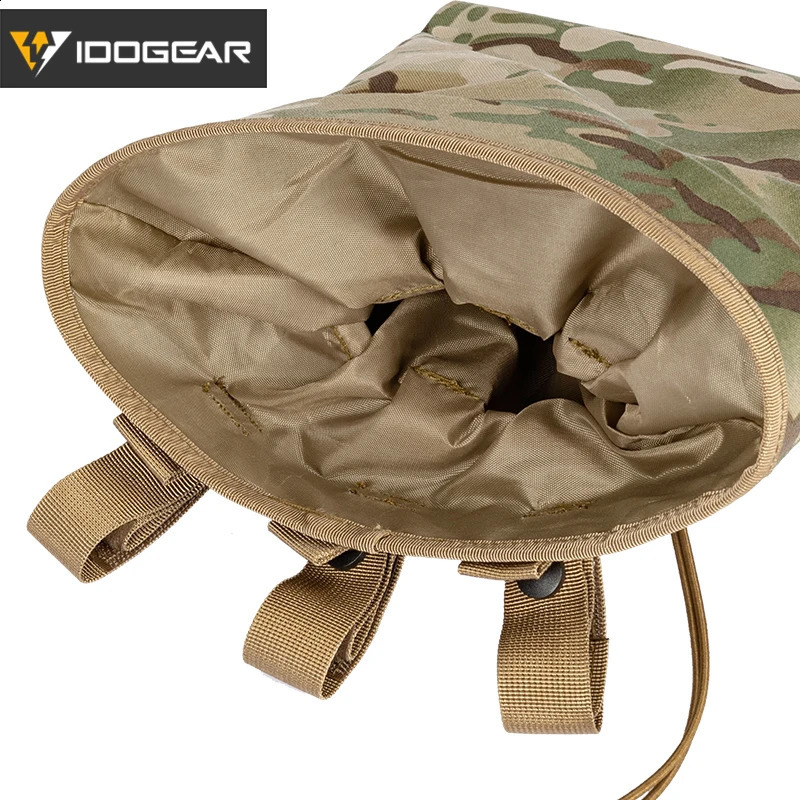 IDOGEAR MOLLE Magazine Self dumping Bag Tactics Mag Drop Recycling Storage 3550 240810
