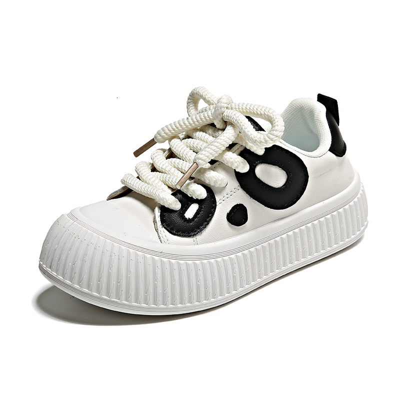 Ddmysports Spring New Panda Songcake Versatile Casual Thick Sole Student Korean Daily Board Shoes Live Broadcast XT Outdoor