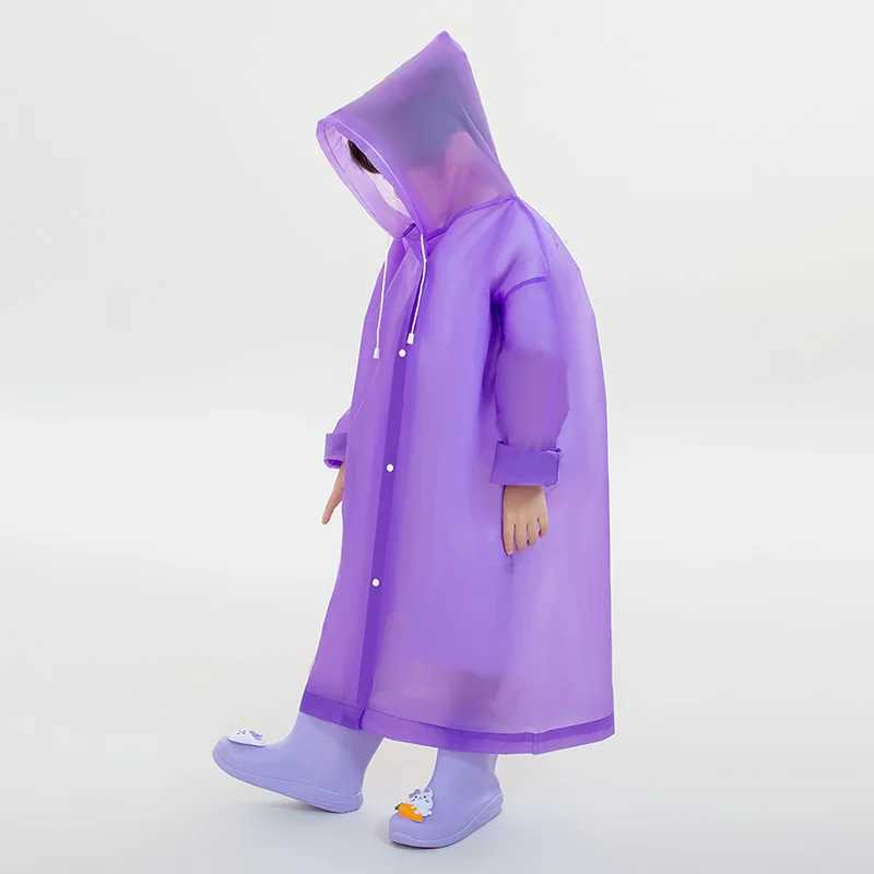 Children Rain Jacket Raincoat Outdoor Hiking Rain Poncho for Boy Girl Travel Rain Gear Coat Kids Child Waterproof Rainwear Y240810