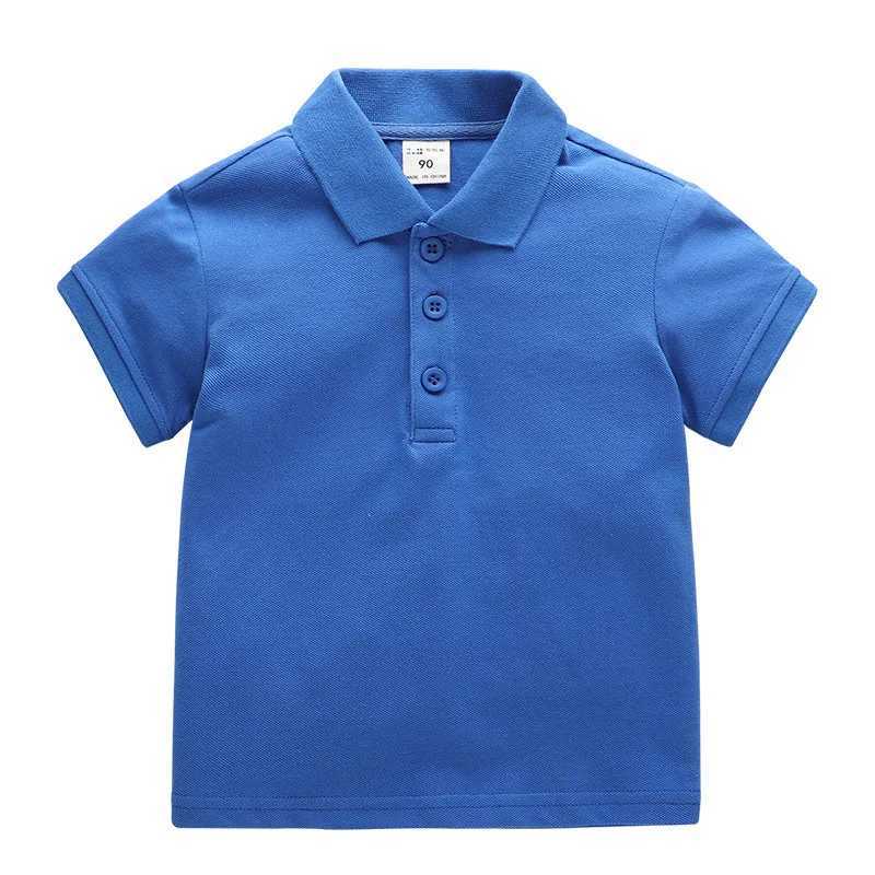 Boys Multicolor Summer Polo Shirts Cotton Boys Clothes Short Sleeve Tops Kids Polo Shirt Blue White Boys ClothingXJ241225