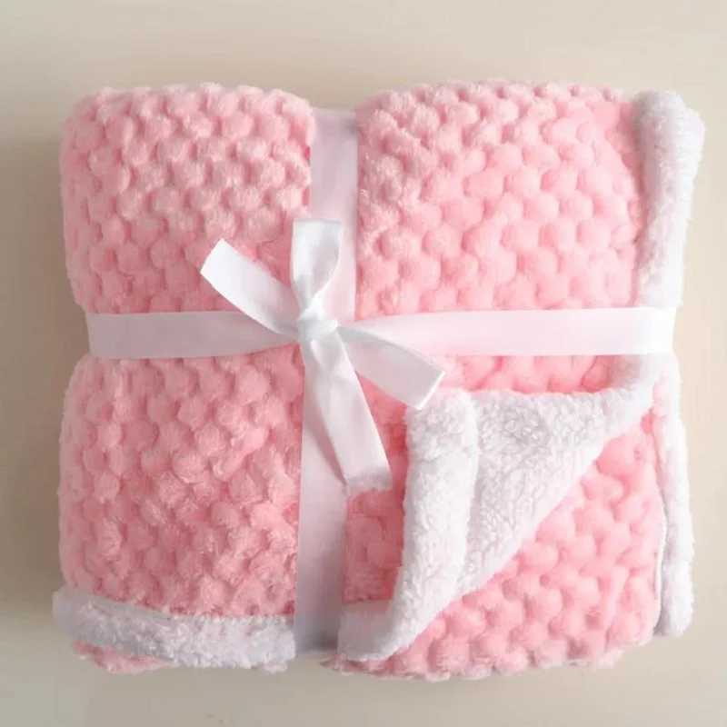 Newborn hot sheep blanket soft swadi envelope packaging bedding baby blanket baby blanket baby blanket baby blanketW240810