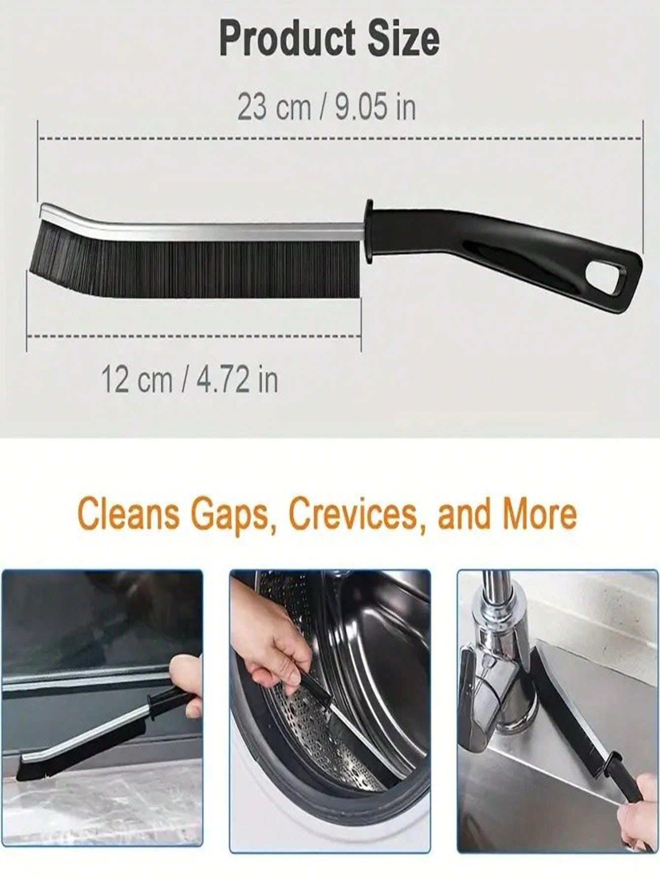 1/3pcs Car Long Gap Brush Cleaning Multi-function Brush Window Sliding Door Toilet Hard Brush Kitchen Tile Brush
