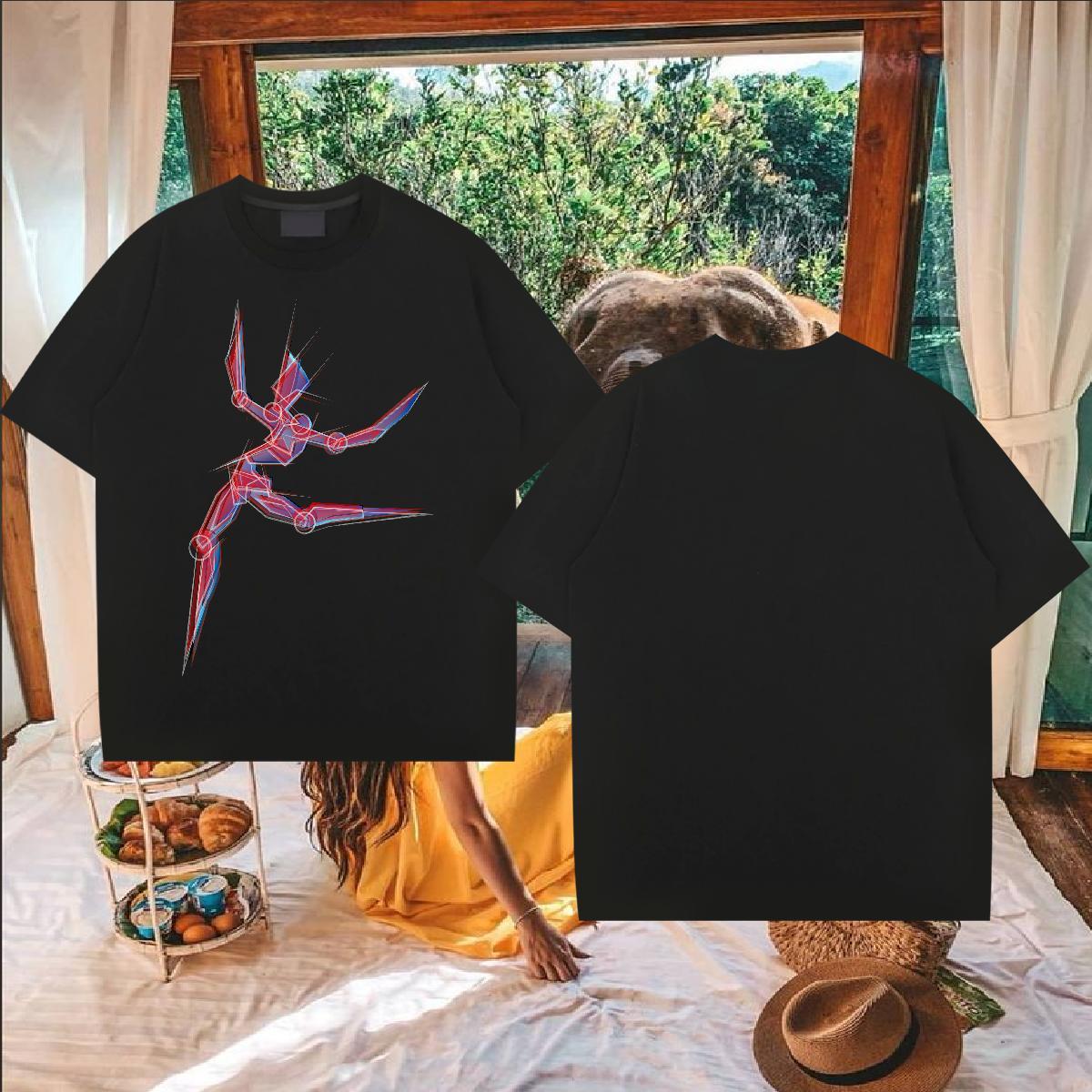 Free Shipping T Shirt For Man ET Tees 230g Cotton Casual Cool Custom Print Plus Size Pure Cotton Mens Tshirts