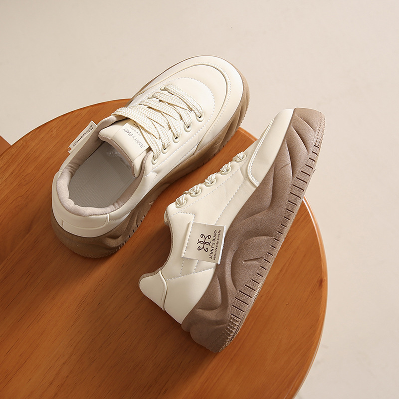 Ddmysports Spring Little White New Korean Edition Instagram Female Student Eightening Sports Board Trendy Casual Shoes Street Shoot Outdoor