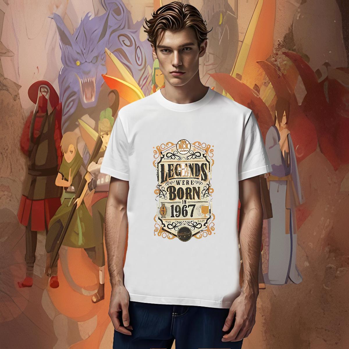 2024 Designer 100% Cotton 230g T Shirt For Man letter Daily Wear Men Clothes T-Shirt Tops Breathable Crew Neck Wholesale Cartoon Print