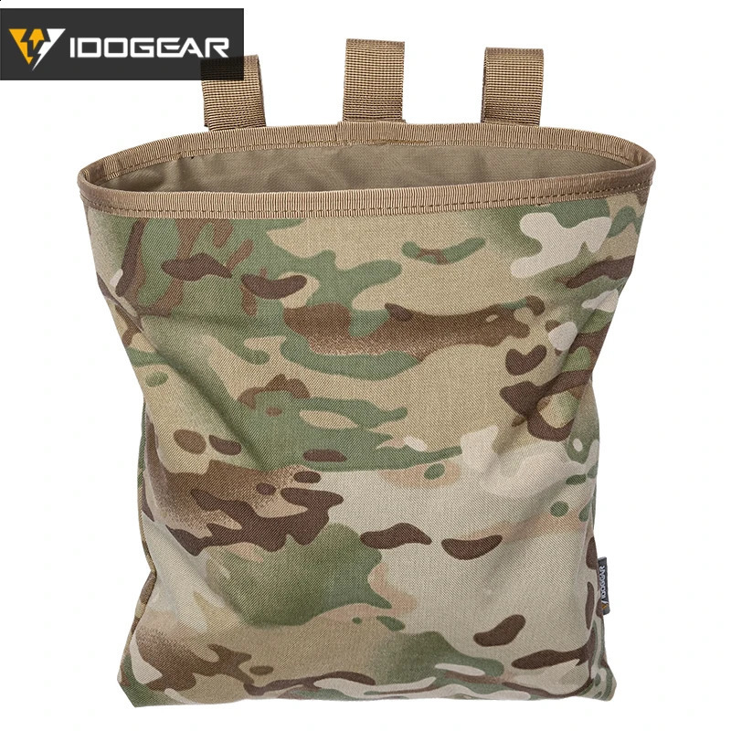 IDOGEAR MOLLE Magazine Self dumping Bag Tactics Mag Drop Recycling Storage 3550 240810