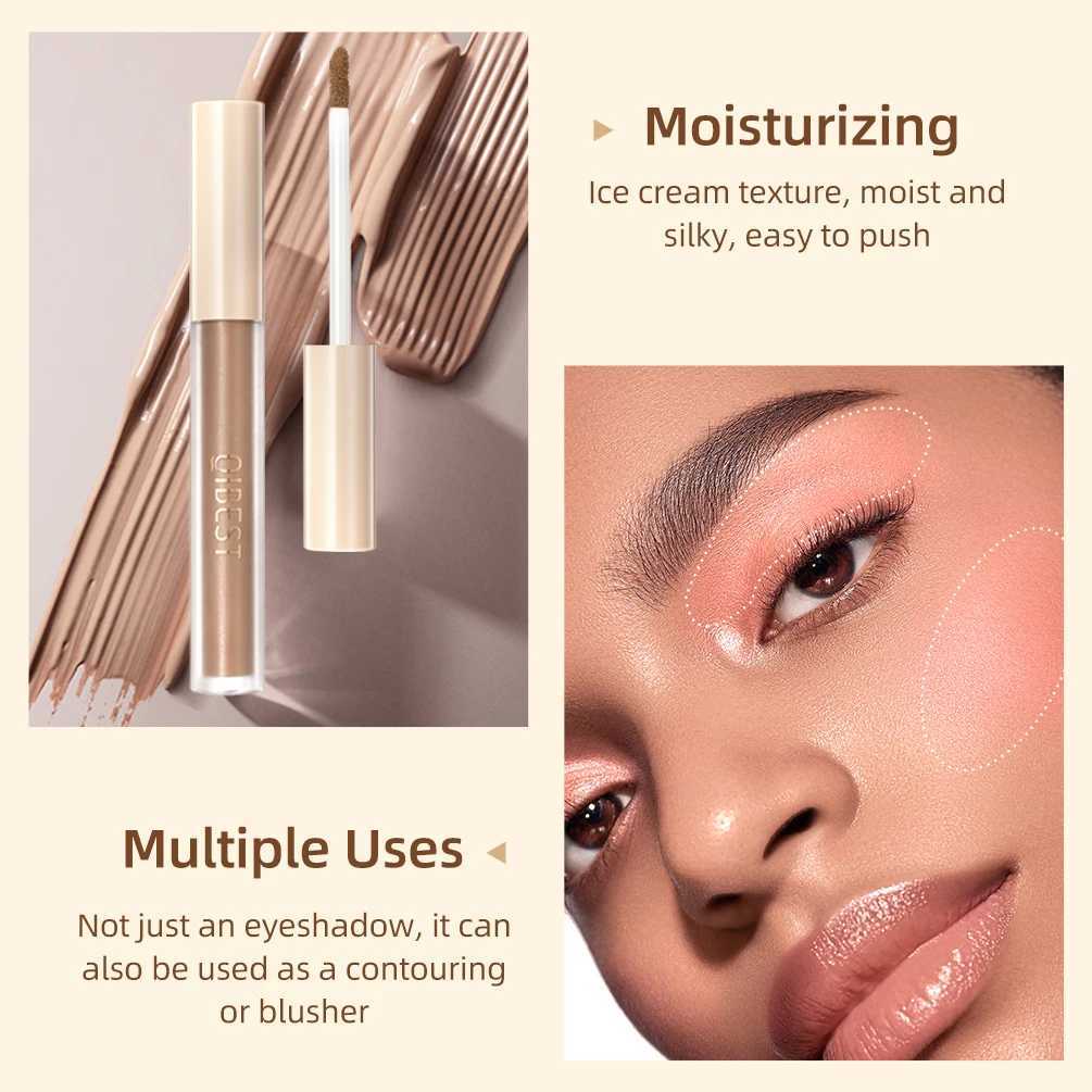 24 Colors Matte Liquid Eyeshadow Cream Nude Eye Makeup Long Lasting Eye Shdaow Stick Blush Purple Green Blue Red Contour ShadowCL240812