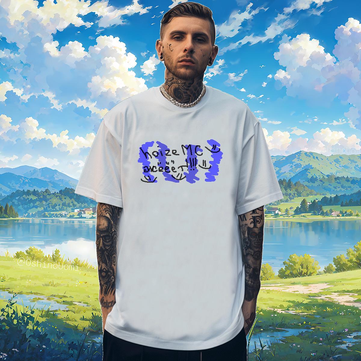 TOP Quality Tshirts letter 230g 100% Cotton Sports Casual Breathable T shirt Skull 2024 Summer Tees Shirts