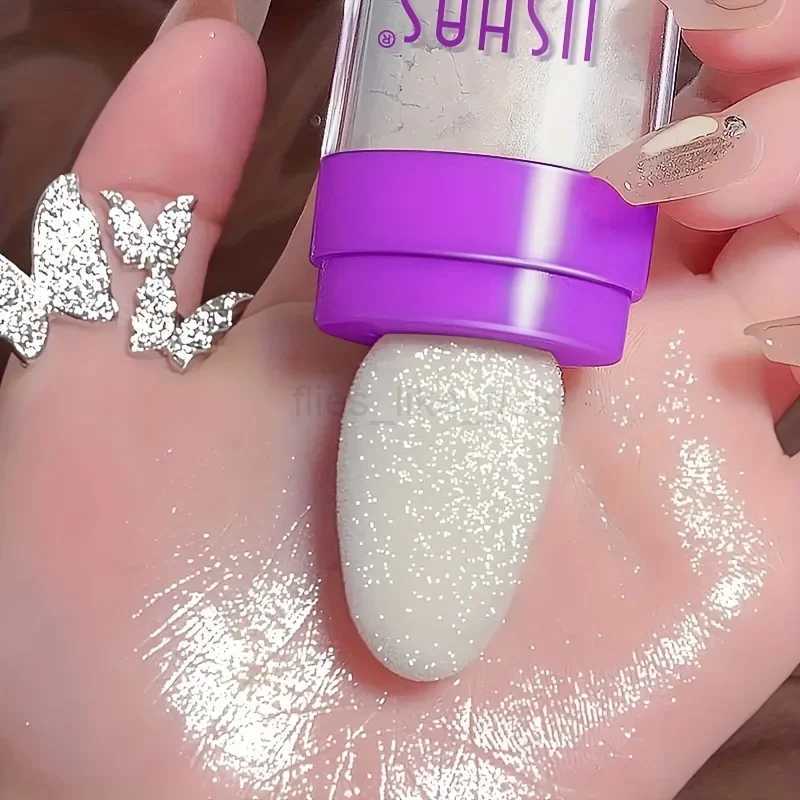 Body Highlight shimmer white pearl Highlighter powder Polvo De Hadas glitter powder contour powder blusher makeup facial makeup 9g W240812