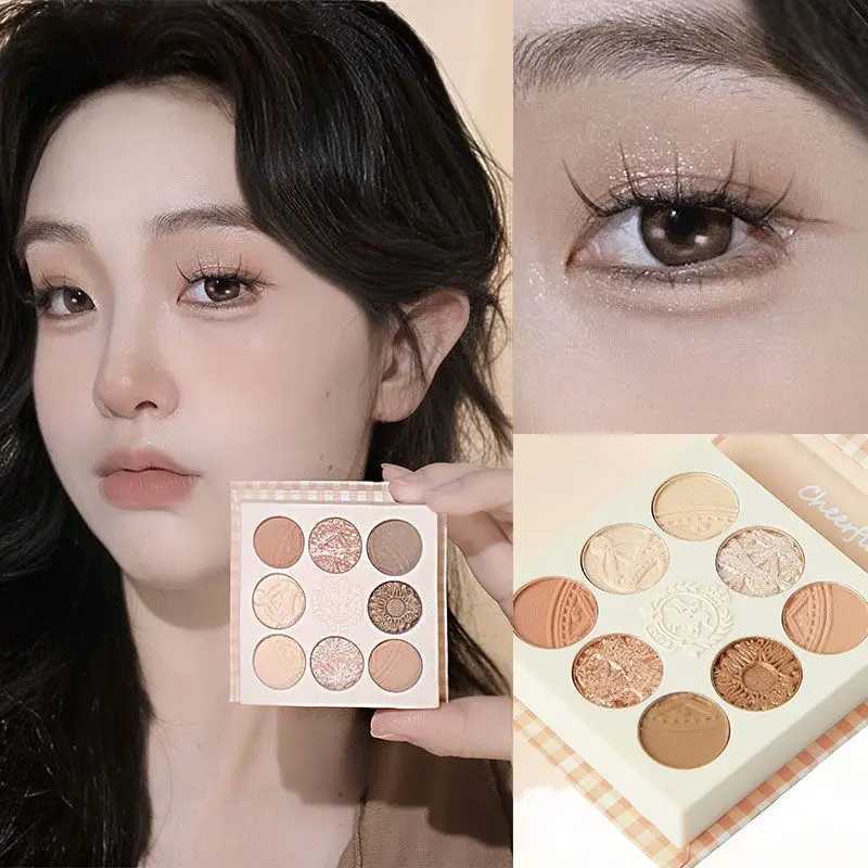 Cheerflor Angel Sculpting Eyeshadow Palette Earthy Tones Vintage Natural Matte Highlight Make-up EyeShadowsCL240812