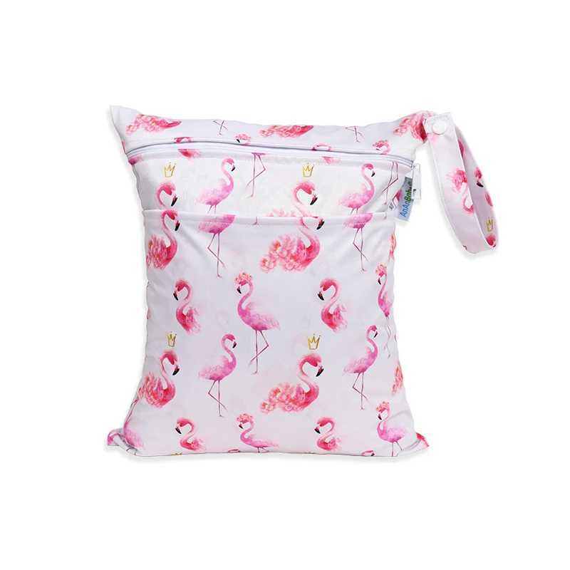 36 * 30cm washable wet urine bag waterproof swimming carrying bag double zipper travel wet bag W240812