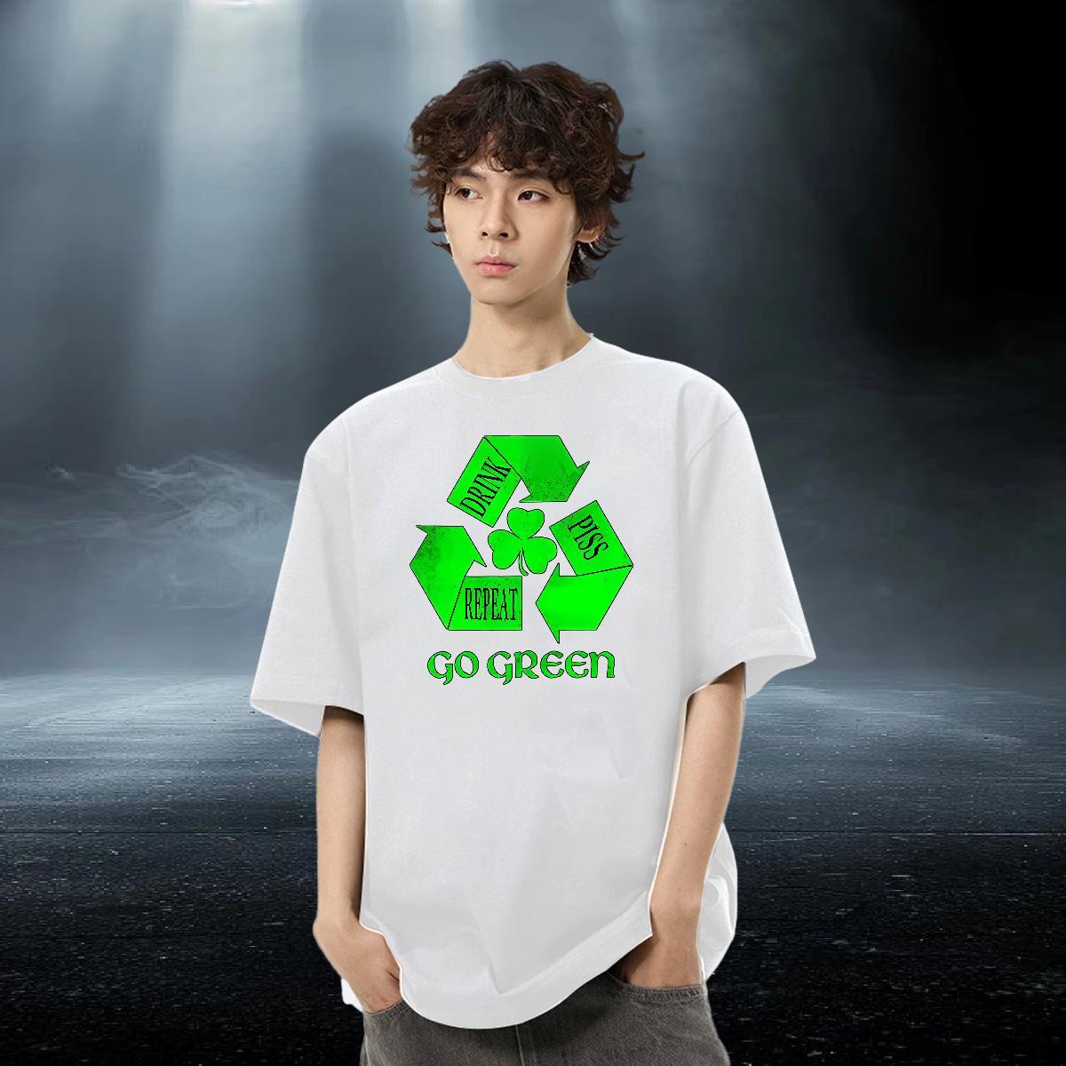 TOP Quality Men Tshirts Street Wear 230g 100% Cotton DIY O Neck Short Sleeves letter T shirt 2024 Designer Top Tees
