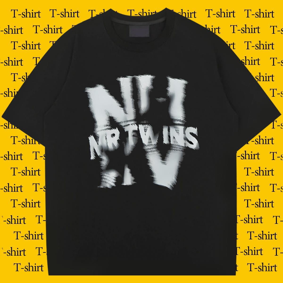 Brand T Shirts Men letter Clothings 230g 100% Cotton Daily Outfit Cool Graphic Breathable Short Sleeve Mens Tshirts