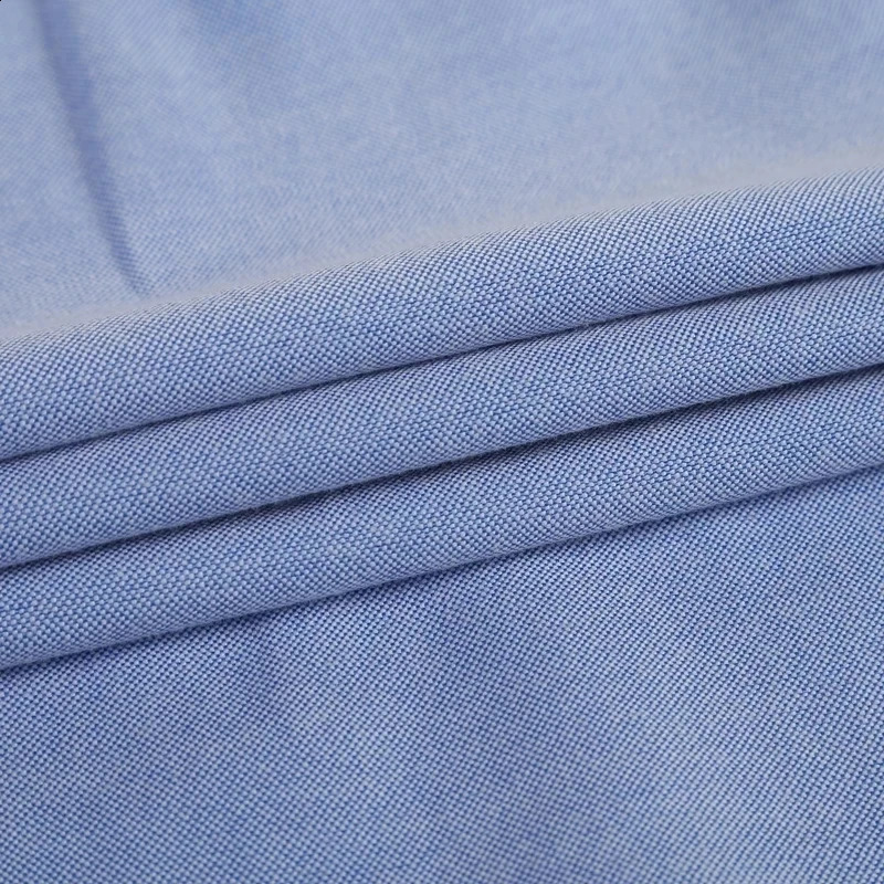 Size M~7XL 100% Pure Cotton Oxford Mens Striped Plaid Shirts Male Casual High Quality Long sleeve Shirt for Men Button Up Shirt 240810