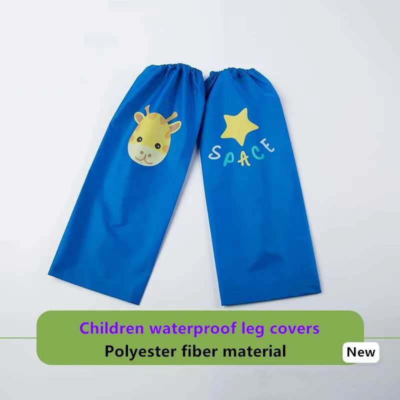 3-10 Years Children Calf Rain Pants Waterproof Hiking Leg Gaiters Outdoor WalkingClimbingBicyclingTrekking Gaiters Y240810