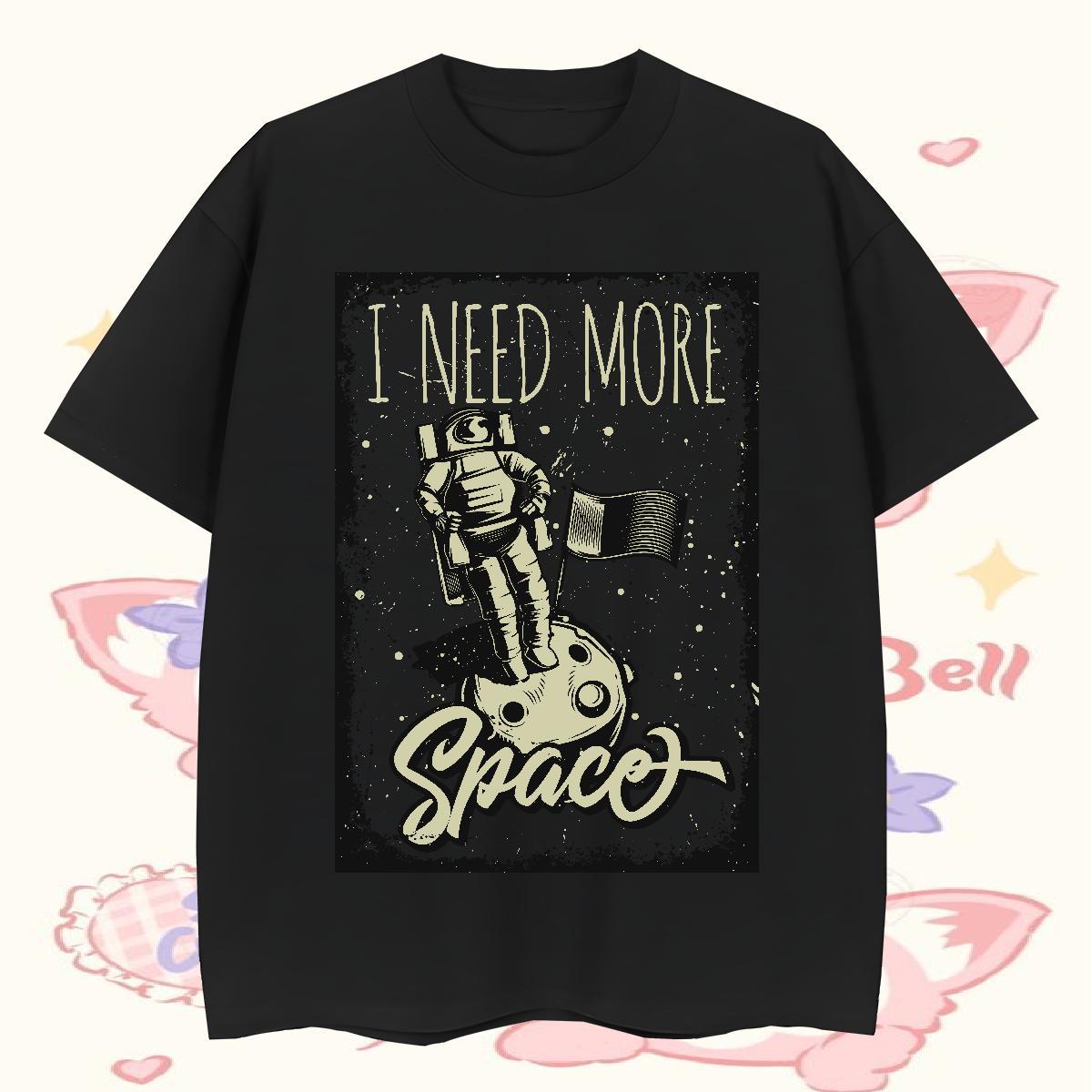DIY T-Shirts for Men 100% Cotton 230g Mens Tshirts Street wear Hip Hop Breathable Soft Floral Print Loose Fit Tops