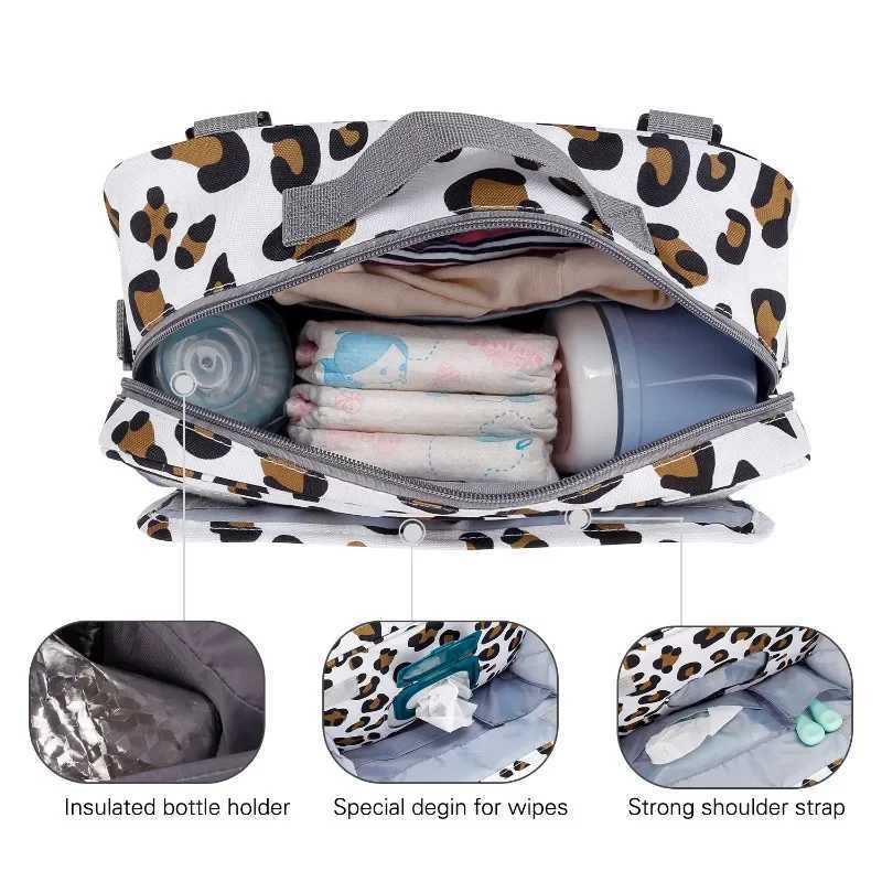 2024 new waterproof urine bag with baby printing used for handcart storage and organizing urine bag backpacks W240812