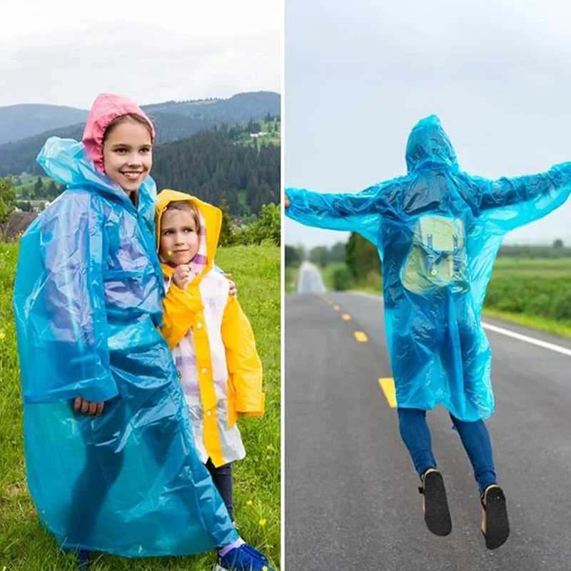 Portable Mini Raincoatball Thicken Disposable Raincoats Cape for Adults Emergency Waterproof Raincoats Ball with Keychain Unisex Y240810