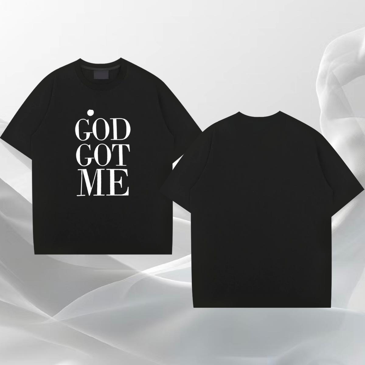 Cool Men Tops Tees Street wear Hip Hop 230g Cotton DIY Crew Neck Breathable letter T Shirt For Man Factory Direct Top Tees