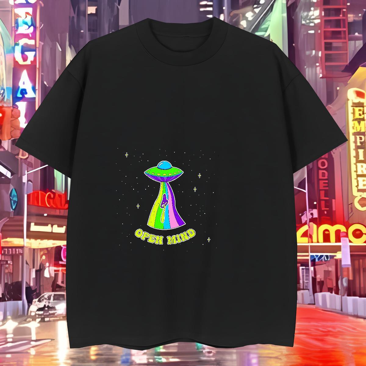 Classic Casual T Shirt For Man 100% Cotton 230g Tshirt for Man Woman High Street Hip Hop Breathable Anime Print Popular Clothes