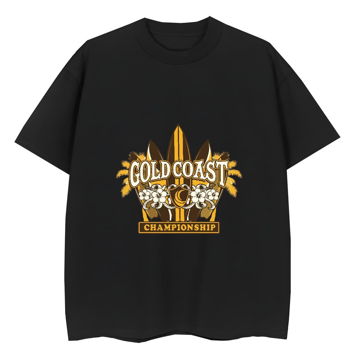 Loose Tshirts Casual 230g Pure Cotton Anime Breathable letter Man T Shirts Designer Fashion Tees Shirts