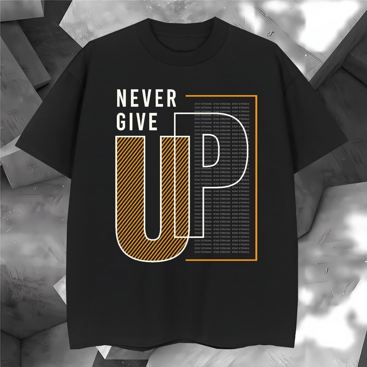 DIY 100% Cotton 230g T Shirt For Man letter Outdoor Men Tshirts Tops Crew Neck Loose Fit Oversized