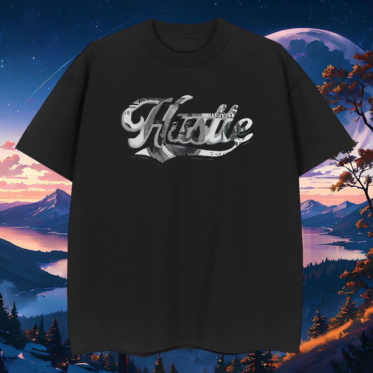 Free Shipping Mens Tshirts letter 230g 100% Cotton Outdoor Crew Neck Men T Shirts Anime DIY Customized Tee Shirt