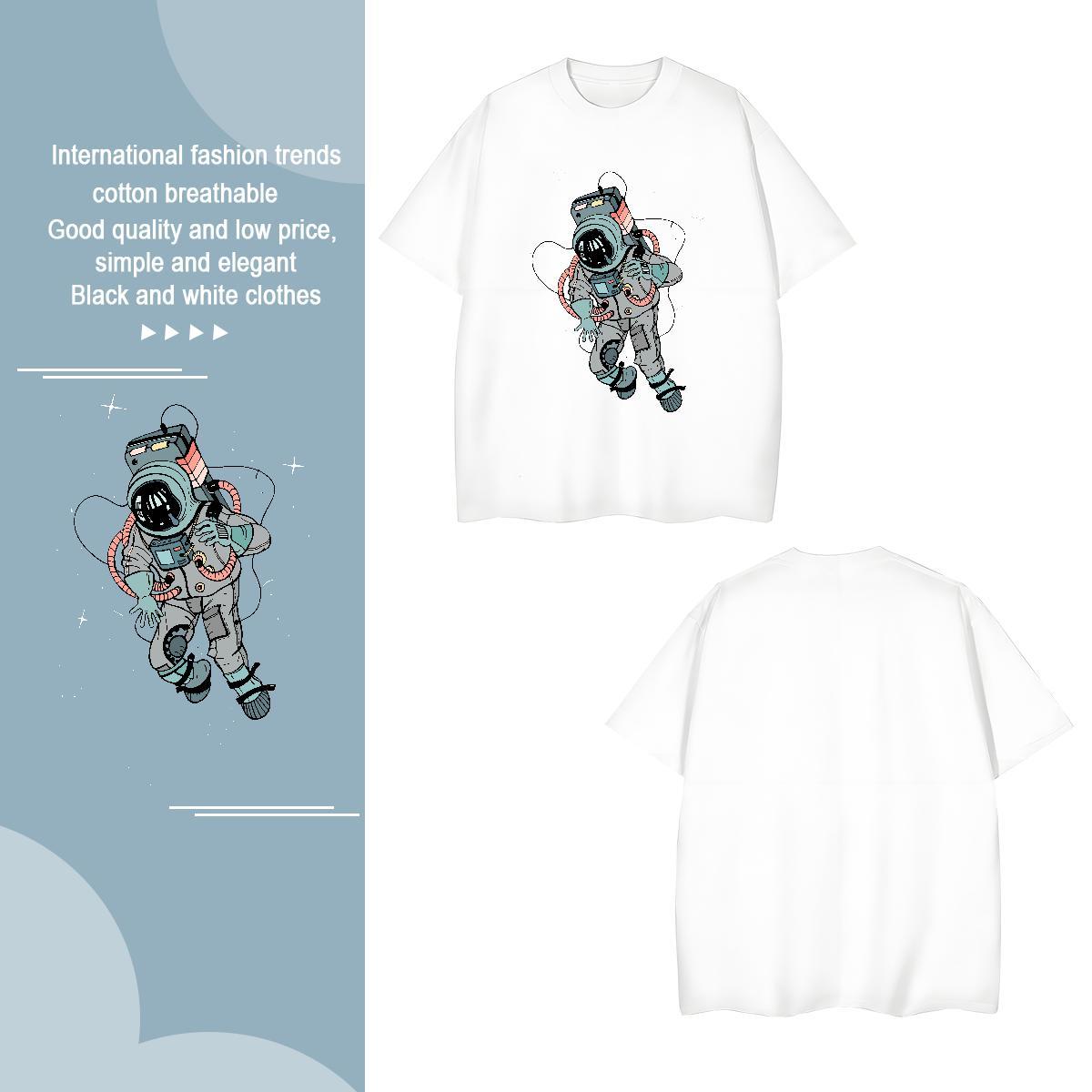 Wholesale T-Shirts 230g 100% Cotton Men Tshirts Casual Beach Crew Neck Oversized 3XL 4XL High Quality Clothings