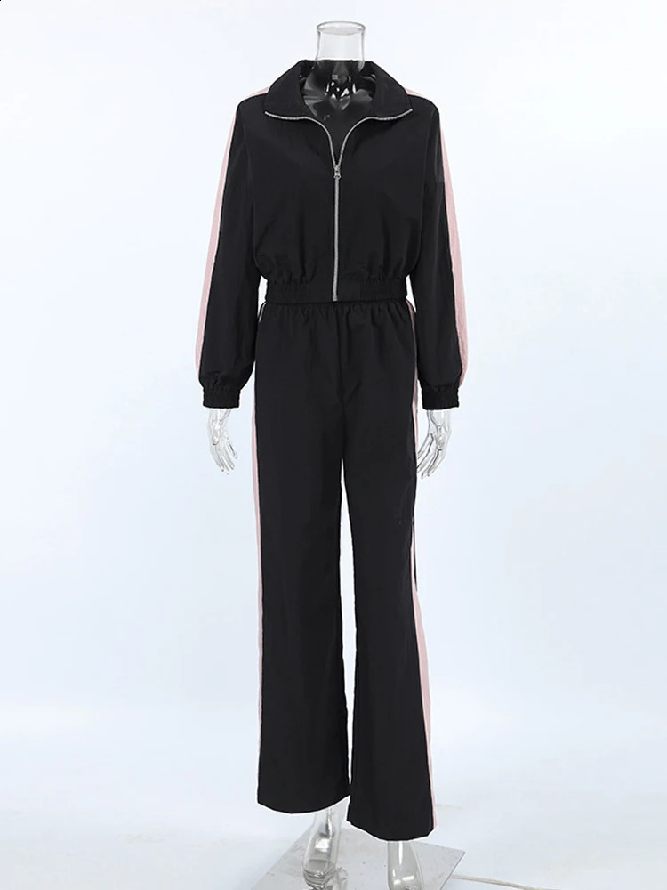 Aynaray Women Autumn Winter Tracksuit Pant Set Suits Outfits Long Sleeve 2 Two Piece Matching Set Female 240812