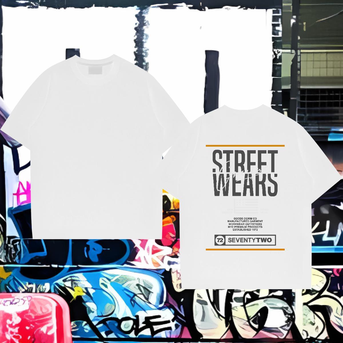 Designer Man T Shirts letter Tops 230g Cotton Summer Casual Cool DIY Breathable Short Sleeve Tshirt for Man Woman